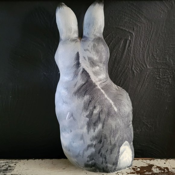 Vintage Stuffed Rabbit / Stuffed Bunny, Easter Bunny, Vintage Easter Decor *Read - Picture 5 of 7